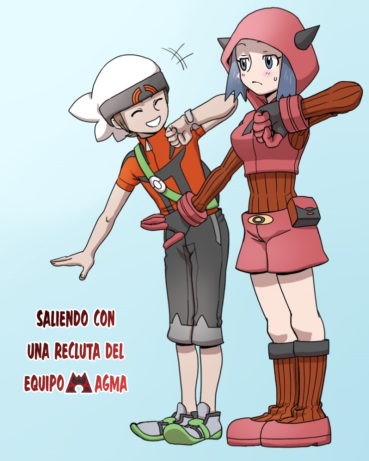 Saliendo con una recluta del Equipo Magma (Nanashi) 1