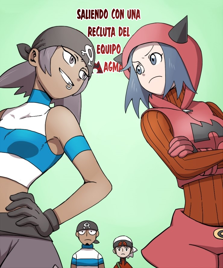 Saliendo con una recluta del Equipo Magma (Nanashi) 1