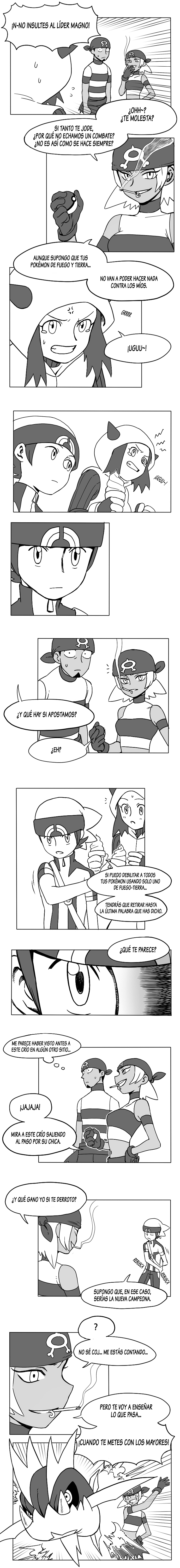 Saliendo con una recluta del Equipo Magma (Nanashi) 3