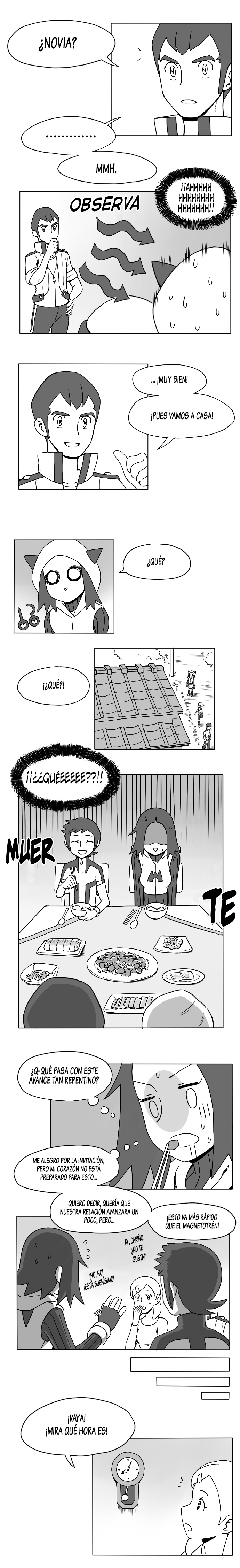 Saliendo con una recluta del Equipo Magma (Nanashi) 3