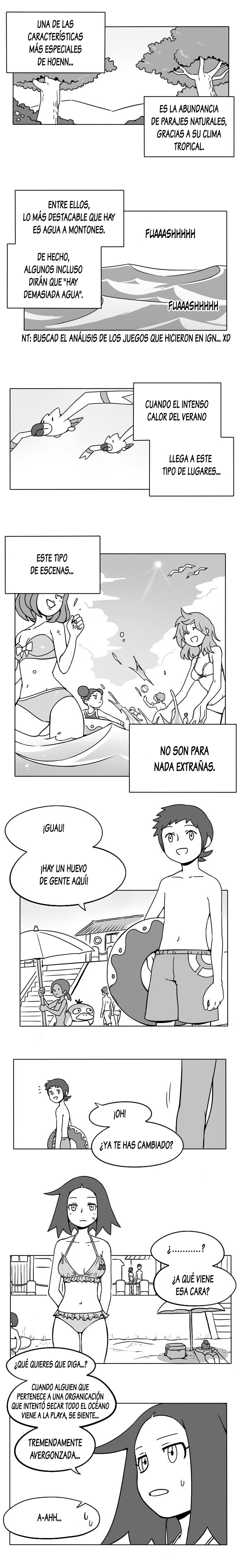 Saliendo con una recluta del Equipo Magma (Nanashi) 3