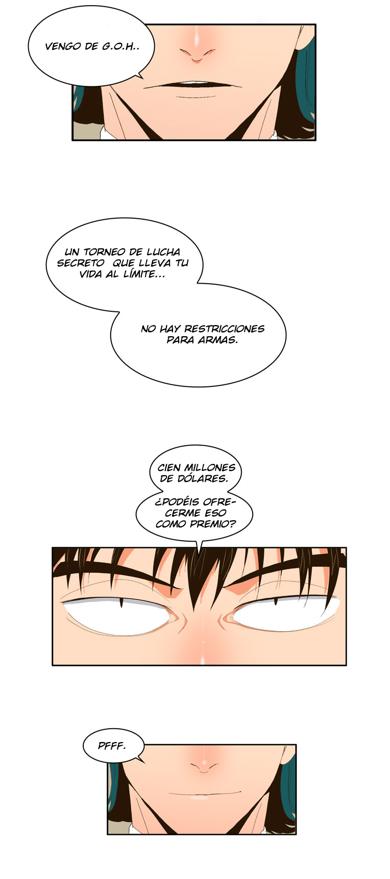 The god of highschool (Dokusai) 14