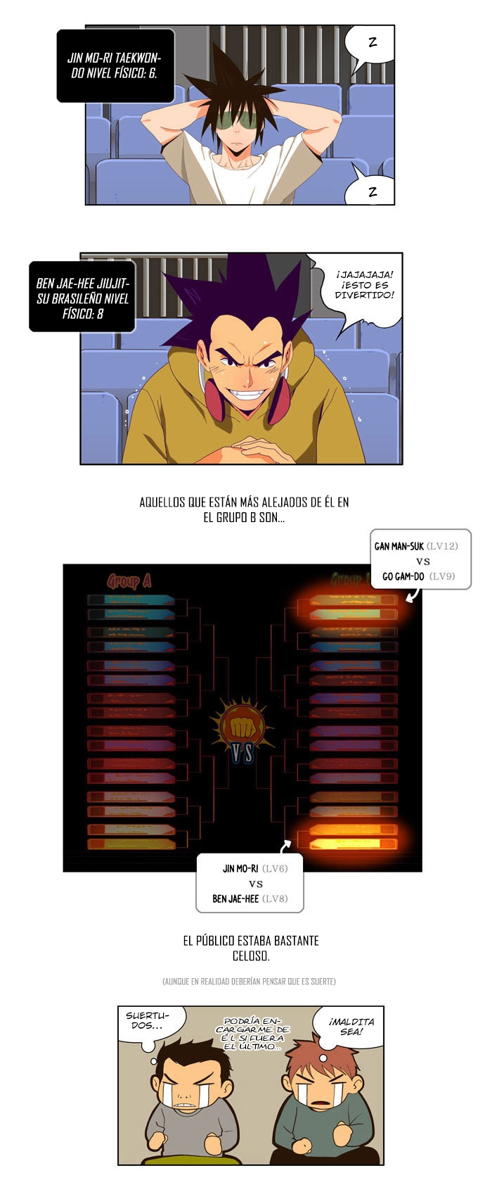 The god of highschool (Dokusai) 8